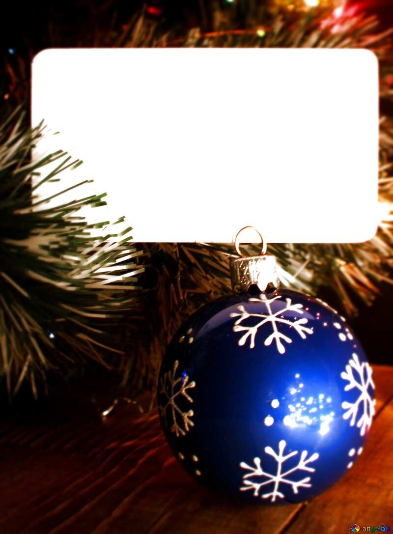 Christmas invitation card background №37842