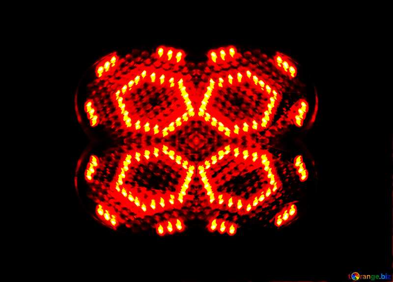 The red flashlight pattern №50550