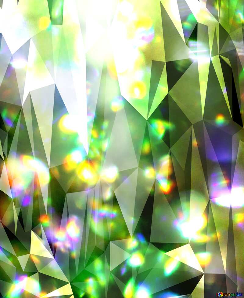 Color blurred background techno color polygonal triangles №48882