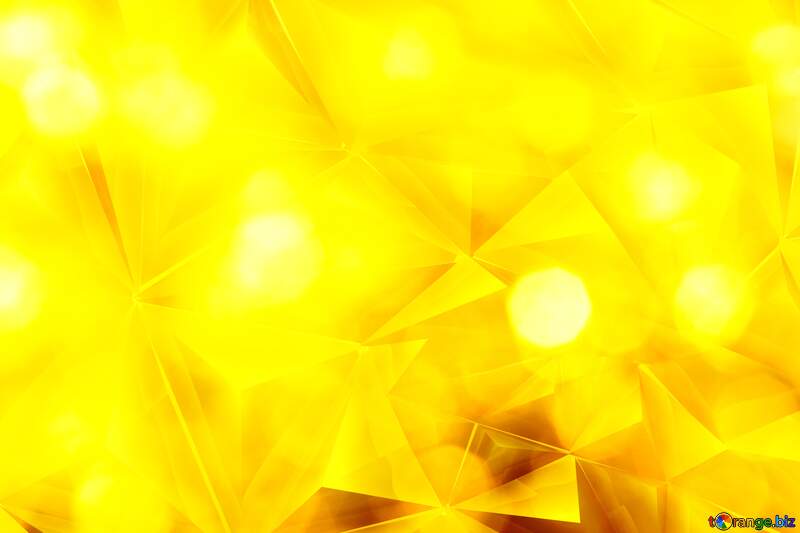 Gold Polygonal background №37815