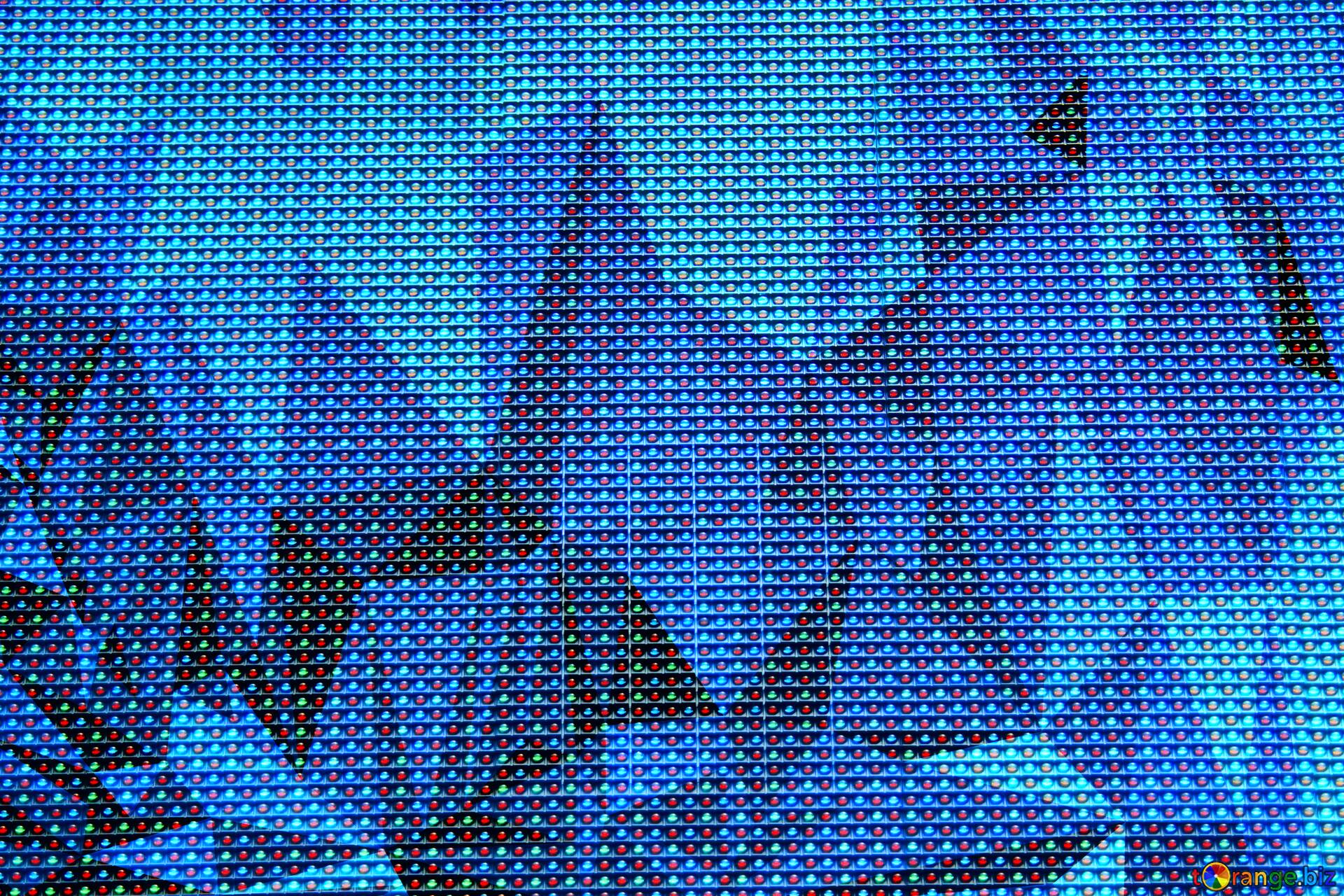 Download free picture Polygonal background LED screen. blue on CC-BY  License ~ Free Image Stock  ~ fx №207758