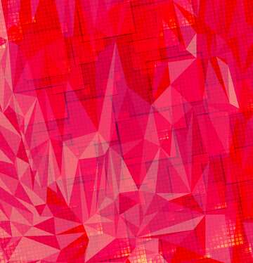 FX №207288 Technology background Polygon triangles dark red