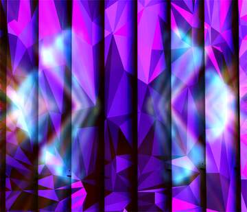 FX №207092 blinds texture different thickness lines Polygonal background with triangles Blue fractal arrows