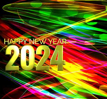 FX №207501 Background picture happy new year 2024