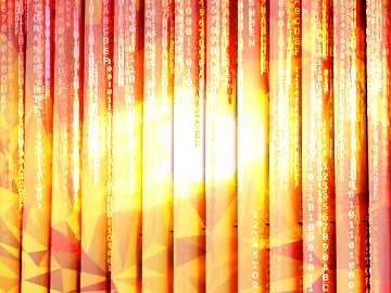 FX №207057 blinds texture different thickness lines Digital technology background binary code picture...