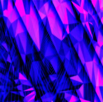 FX №207088 blinds texture different thickness lines Blue triangles background hard Polygonal