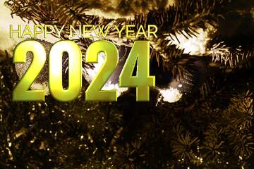 FX №207260 Electronic Christmas card for free happy new year 2023