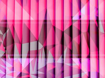 FX №207051 blinds texture different thickness lines Polygonal background with triangles deep red  toned picture
