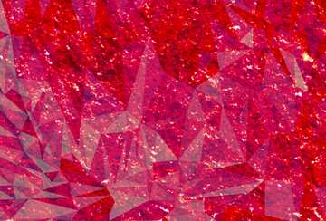 FX №207127 Granite. Rough texture of rough stone red  polygon background with triangles image