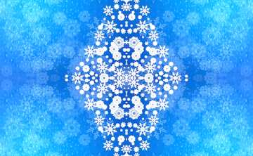 FX №207499 Blue background for Christmas and new year cards pattern