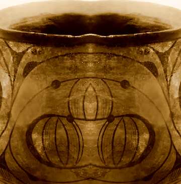 FX №207524 Ancient pot sepia