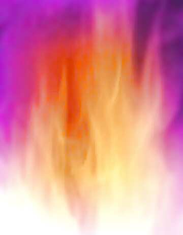 FX №207629 Background. Green Fire  Wall. blur frame