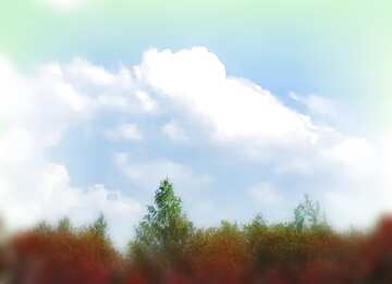 FX №207860 Background of beautiful nature blur frame