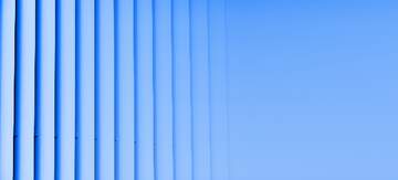 FX №207039 blinds texture different thickness lines blue  left side blur
