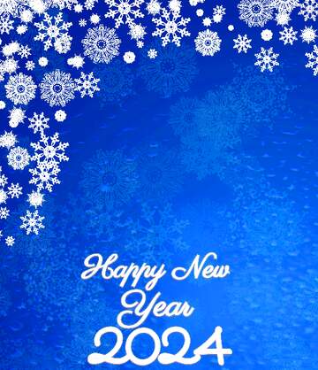 FX №207448 Blue Christmas background happy new year 2024