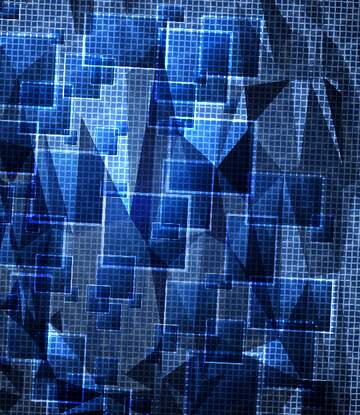 FX №207280 Technology background abstract tech polygonal picture
