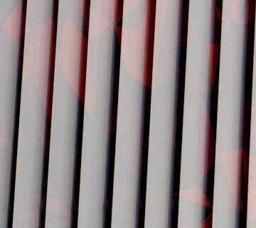 FX №207041 blinds texture different thickness lines scarlet color