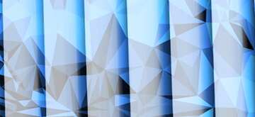 FX №207021 blinds texture different thickness lines polygonal blue background
