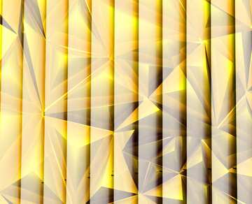 FX №207018 blinds texture different thickness lines gold metal polygonal