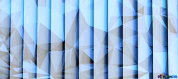 FX №207022 blinds texture different thickness lines polygonal background with triangles blue