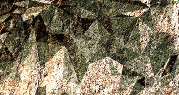 FX №207129 Granite. Rough texture of rough stone Polygonal background