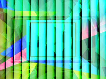 FX №207114 blinds texture different thickness lines triangles polygon template colorful picture