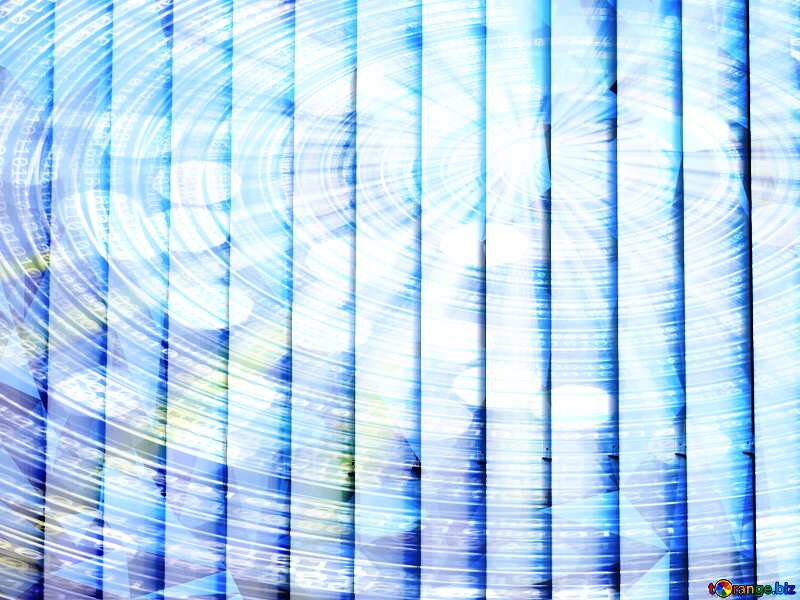 blinds texture different thickness lines Digital Binary data bokeh background polygonal triangles blue №50773