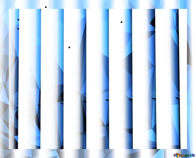 blinds texture different thickness lines polygonal blue background №50773