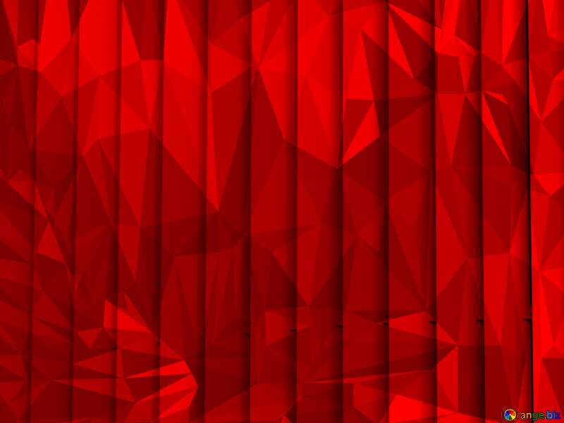 blinds texture different thickness lines hard red  polygonal background №50773