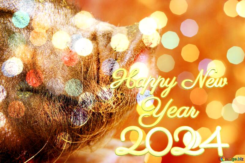 Happy new year 2024 pig №1955
