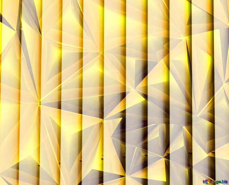 blinds texture different thickness lines gold metal polygonal №50773