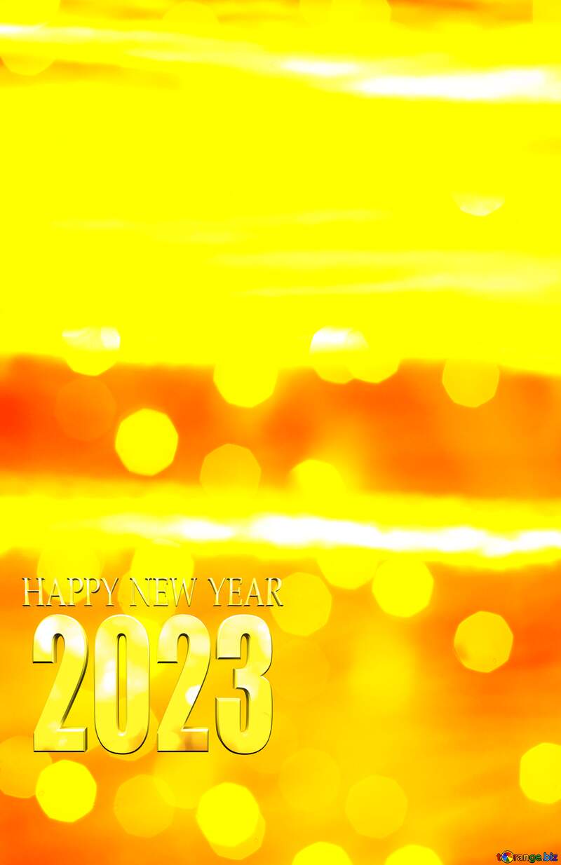 Sky at sunset happy new year 2023 №31615