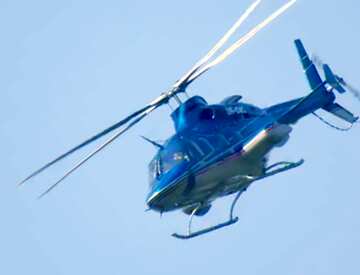 FX №208229 helicopter in sky