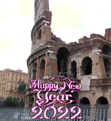 FX №208830 happy new year Rome  arena Gladiatorial