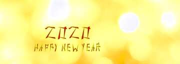 FX №208313 Gold background happy new year 2020