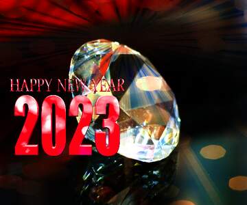 FX №208522 diamond happy new year 2023