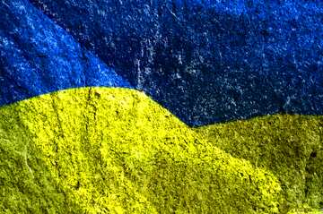 FX №208768 Granite. stone Ukraine flag