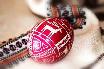 FX №208224 Easter  Egg  frame blurred