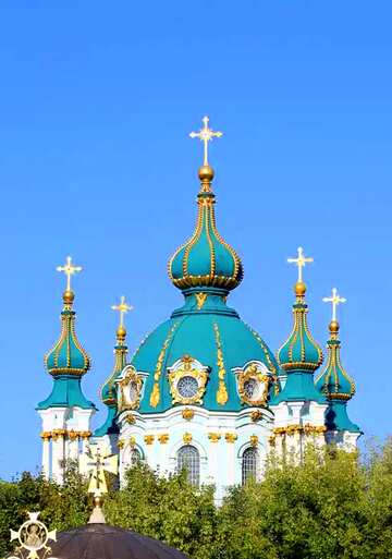FX №208162 St. Andrew`s church in Kyiv
