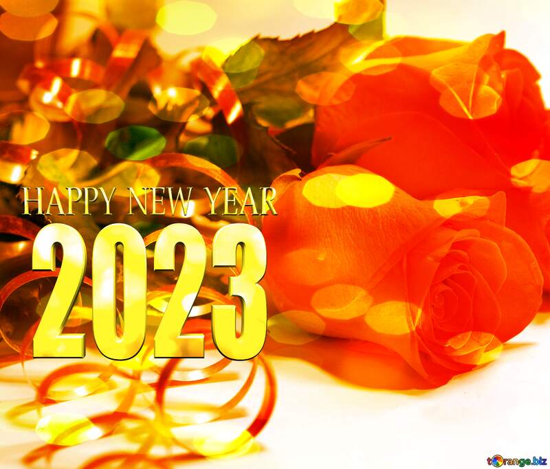 Background  to  Greeting  postcards happy new 2023 №7266