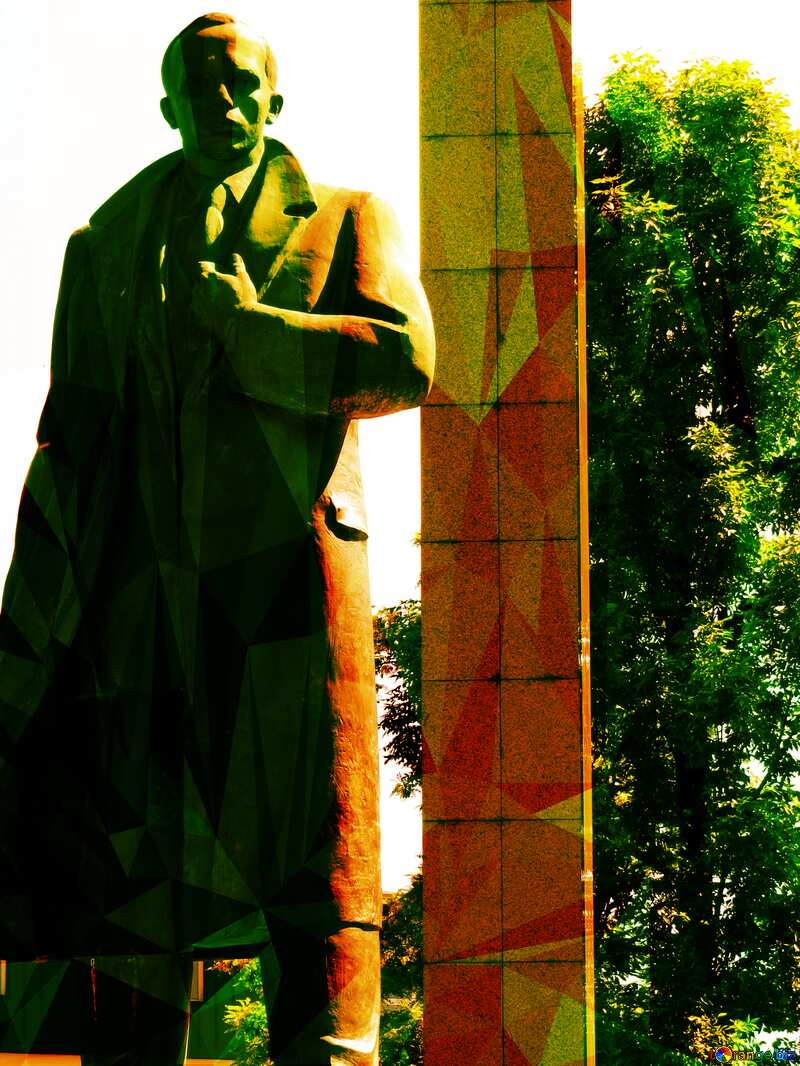 Stepan Bandera Polygon background №52213