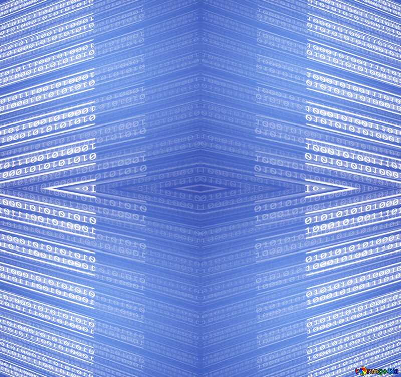 Digital bright blue background №49673