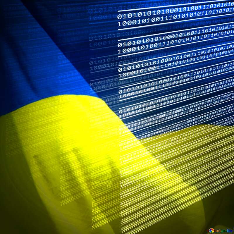 Digital Ukraine background №49673