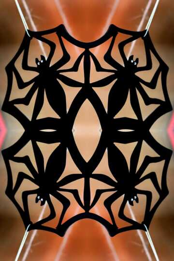 FX №209831 Halloween spider  pattern
