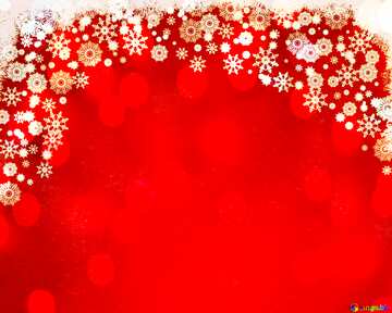 FX №209889 Red Christmas background bokeh