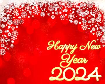 FX №209887 Red Christmas background happy new year 2024