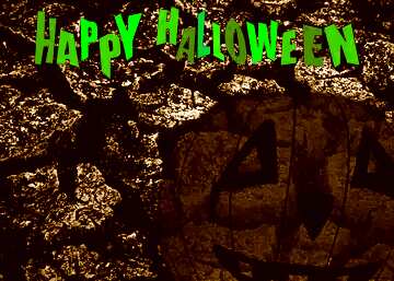 FX №209997 Halloween card happy halloween Background