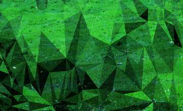 FX №209631 Green lawn polygonal background