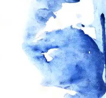 FX №209192 watercolor fragment blue background