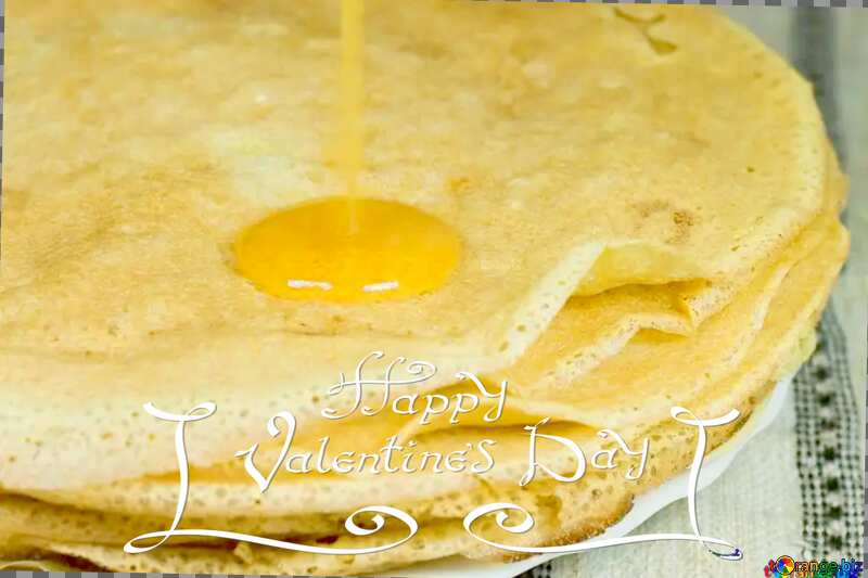 Honey  and  pancakes happy valentines day №7739